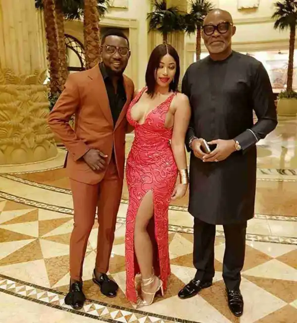 AY, RMD And This Hot Lady Pictured Together. Fans React